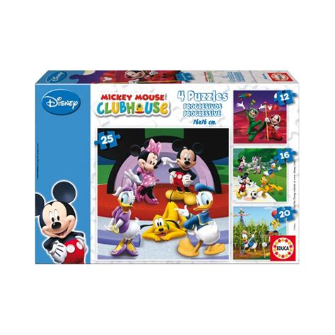 Progresivos Mickey Mouse Educa Venta De Puzzles