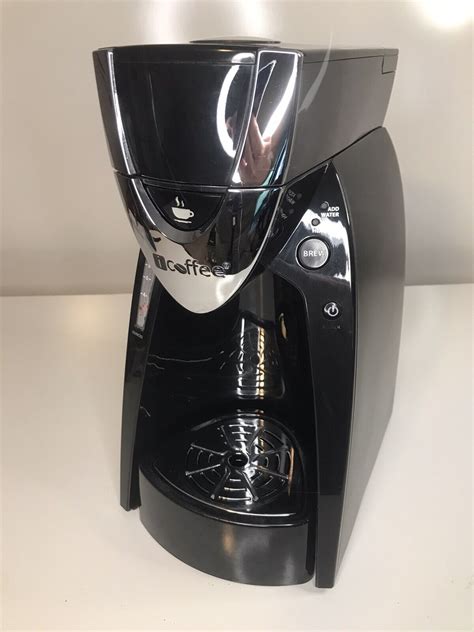 Icoffee Rss100 Exp Spin Brew Black Single Serve Coffee Brewer Uses K Cups Tested 857016004139 Ebay