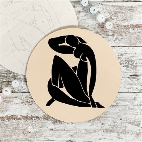 Paint By Number Nude Woman Etsy