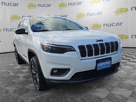 Pre Owned 2021 Jeep Cherokee 80th Anniversary Sport Utility In Cl12118a Nucar New Hampshire