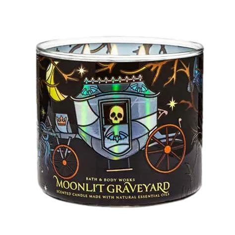 Bath Body Works Moonlit Graveyard Wick Candle Oz G