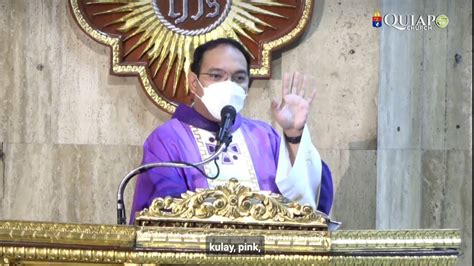 LIVE TV MASS TODAY At QUIAPO CHURCH SUNDAY 19 MARCH 2023 5 00 Am