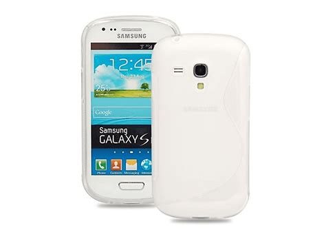 Caseonline S Line Transparent Backcover Samsung Galaxy S Mini