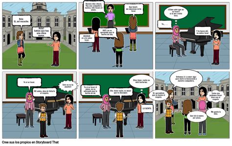 La Historieta Respeto Storyboard By Eliza65501