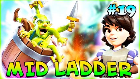 Mid Ladder Push With Pekka Bridge Spam Deck Clash Royale Youtube