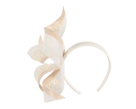 Bespoke Cream Fascinator By Cupids Millinery Online In Australia Hats