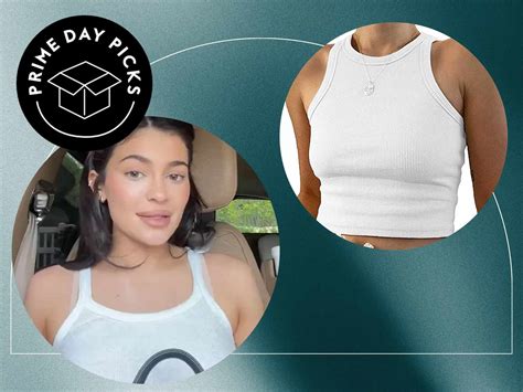 Kylie Jenner And Hailey Bieber Have Proved White Tanks Are A Summer Staple