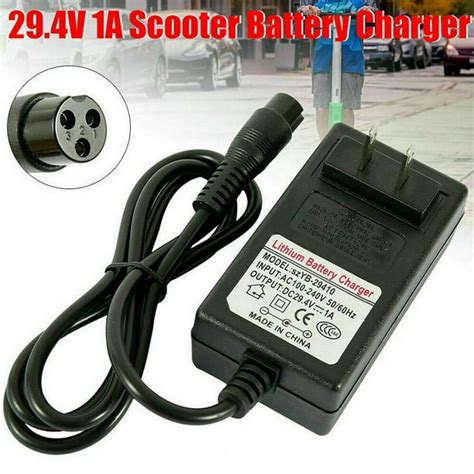 24V for Razor Electric Scooter Battery Charger E100 E125 E150, 3.3 FT ...