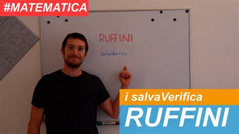 Metodo Di Ruffini Matematica SalvaVerifica Di Corner4 YouTube