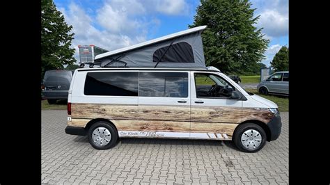 Vw T Langer Radstand Mit Aufstelldach Vom Kurzen Radstand Campervan