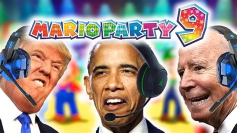 Us Presidents Play Mario Party Minigames Youtube