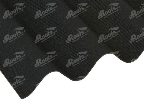 Black Bituroof Bitumen Roof Sheet 2 0m X 950mm 2 8mm