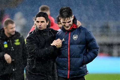 Arsenal Boss Mikel Artetas One Word Text Message To Declan Rice Ahead