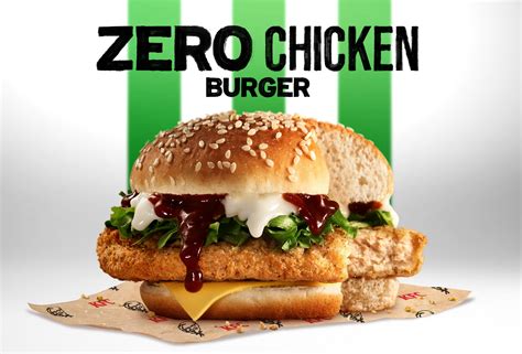 Kfc Launches Plant Based Zero Chicken Burger That Tastes Like Chicken