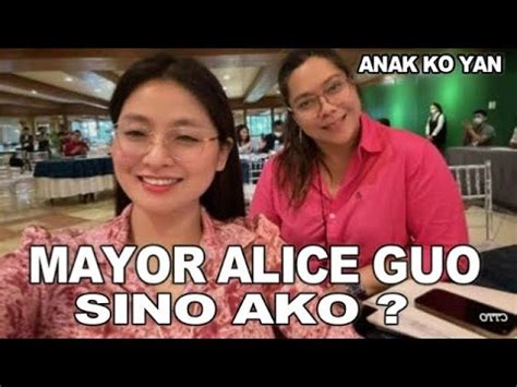 Mayor Alice Guo Ng Bamban Sino Nga Ba Sya Youtube