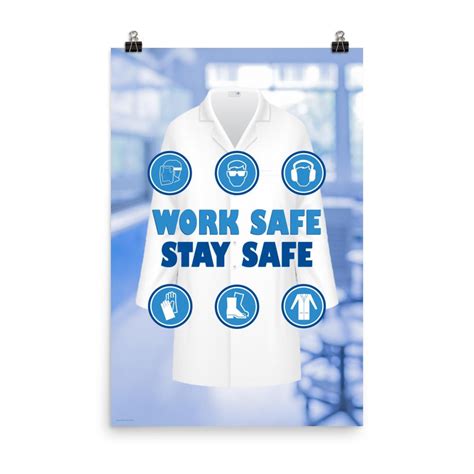 Work Safe, Stay Safe - Premium Safety Poster – Inspire Safety