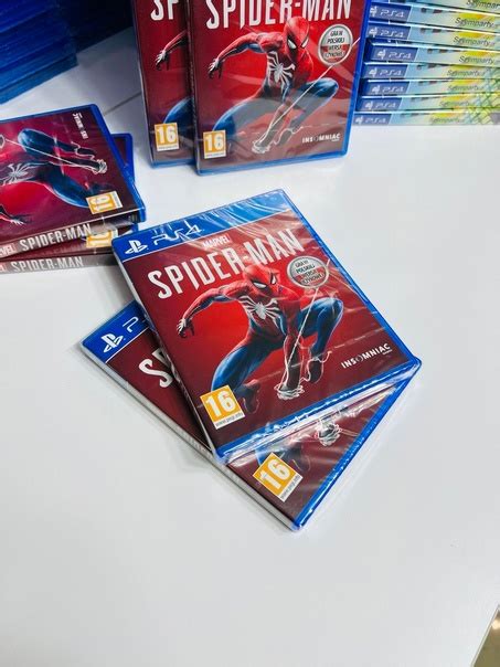 PS4 Человек Паук Marvel Spider Man Совместимость: PlayStation 4 ...