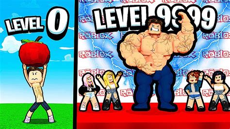 Unlocked All Muscle Stages Roblox Lifting Simulator Youtube