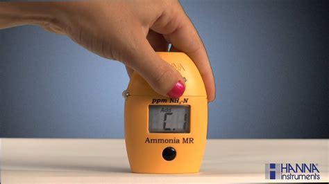 Hanna Hi Ammonia Medium Range Colorimeter