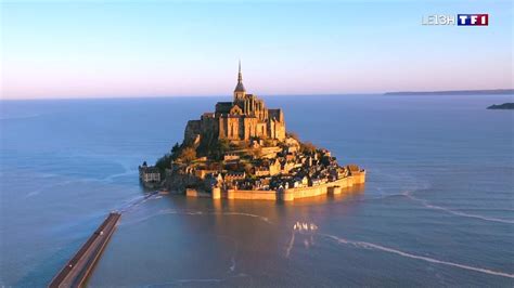 Grandes Mar Es Baie Du Mont Saint Michel Voyage Carte Plan