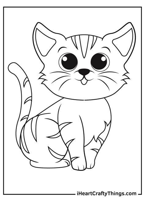 Printable Coloring Pages Of Cats