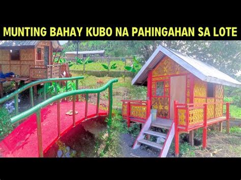 Munting Bahay Kubo Sa Aking Lote Na Nabili Youtube