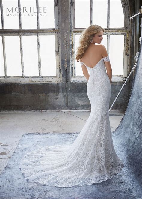 Karissa By Mori Lee Confetti Lace Abiti Da Sposa Sposa Nozze