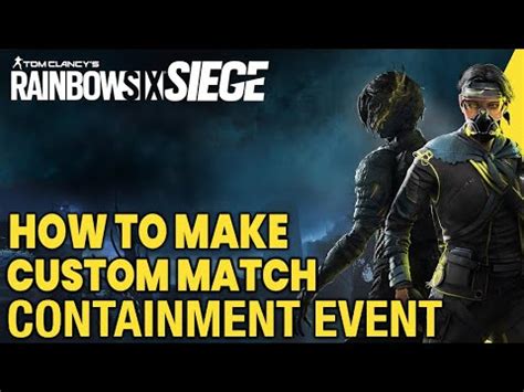 How To Make Custom Match ZOMBIE Containment Nest Destruction Mode