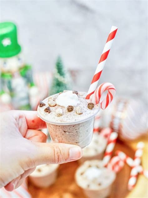 Hot Chocolate Pudding Shots Just Is A Four Letter Word
