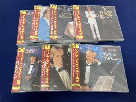 【目立った傷や汚れなし】★中古・美品・開封済★ Richard Clayderman リチャード・クレイダーマン 7点セット まとめ売り