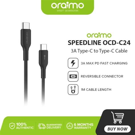 Oraimo Type C C Data Cable Smartmove Shop