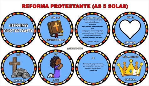 Reforma Protestante Os Solas Coruja Do Abc Hotmart