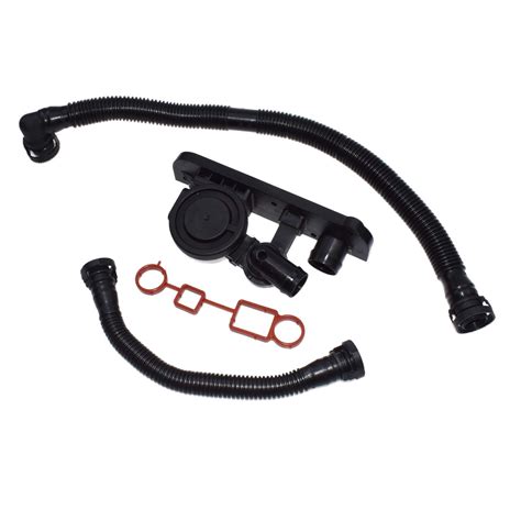 New Crankcase Vent Valve PCV Hose Service Kit For Audi A3 A4 VW Eos