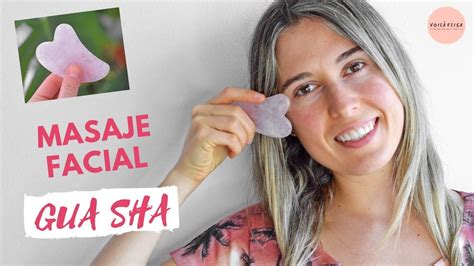 Masaje facial GUA SHA para reducir arrugas y acné YouTube