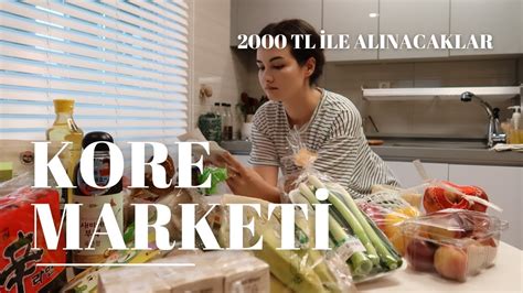 Kore De Market Fiyatlar Tl Ile Neler Ald M Kore Market