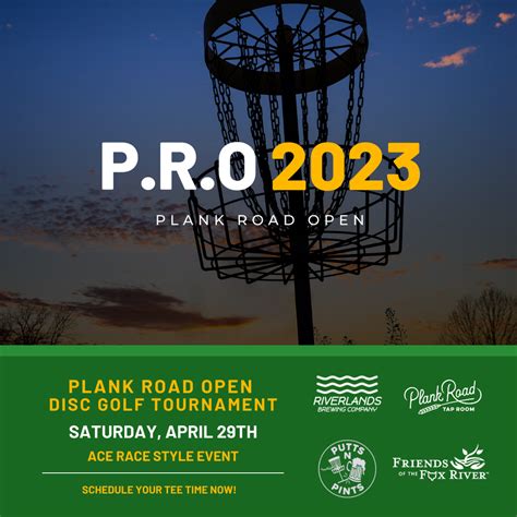 PRO 2023 Disc Golf Tournament — Plank Road Tap Room