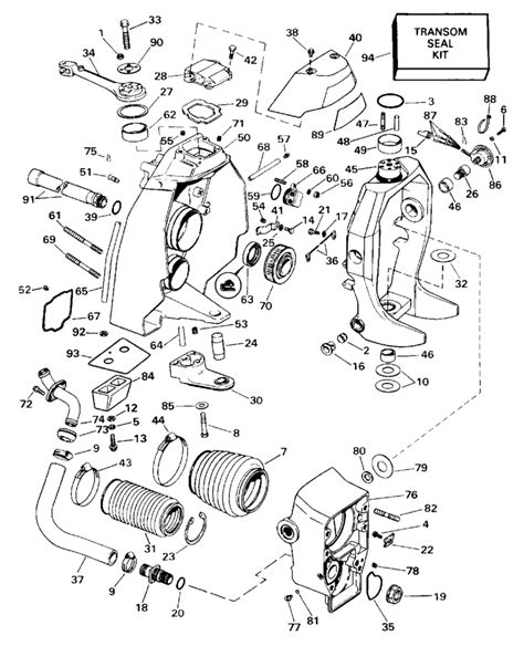 Mercruiser Alpha 1 Parts Diagram Alpha Mercruiser Parts Draw