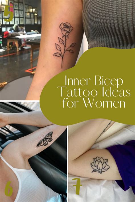 Bicep Tattoo Ideas For Women Tattoo Glee