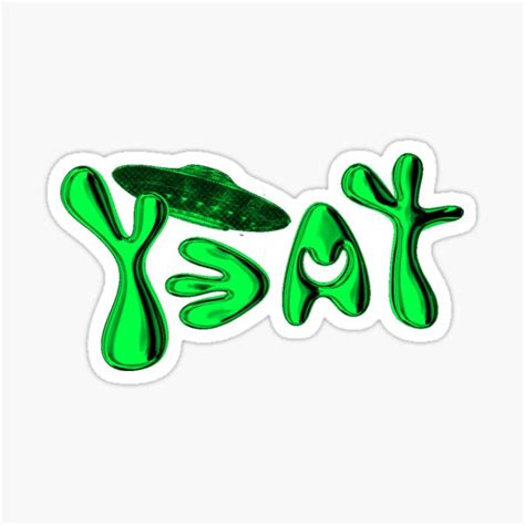 "Yeat Logo" Sticker for Sale by MattZdeb | Redbubble