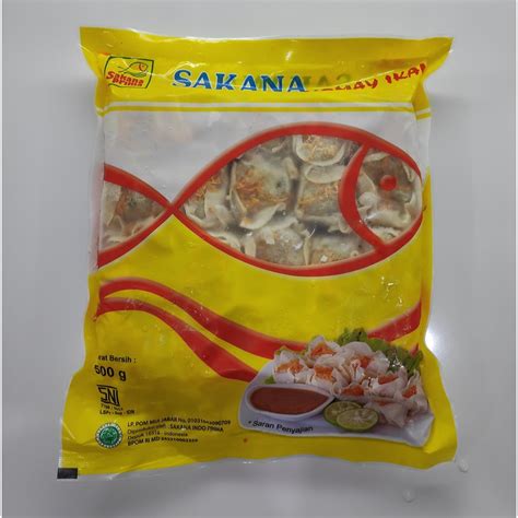 Jual Siomay Ikan Sakana 500gr Siomai Ikan Shopee Indonesia