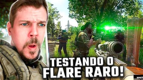 TESTEI O FLARE RARO No TARKOV AGORA EU SOU O BOSS Do JOGO L ESCAPE