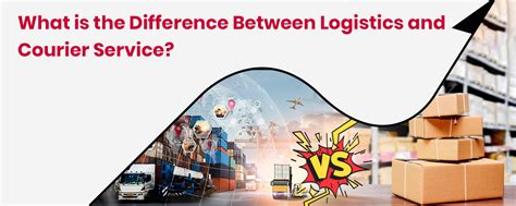 Logistics And Courier Services Know The Difference Between Both