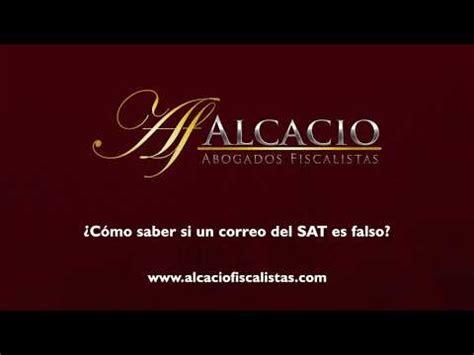 Cómo saber si un correo del SAT es falso YouTube