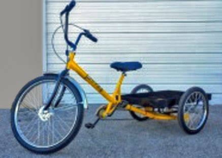 Tricycle Worksman Mover M Stretched Industrial Tricycle With