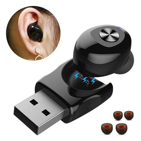 Bluetooth Earbudsmallest Mini Invisible V50 Wireless Bluetooth Earpiece Headset Headphone