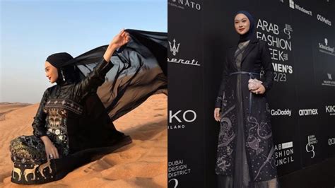 Ide Gaya Hijab Ala Selebgram Indah Nada Puspita Yang Hadir Di Arab