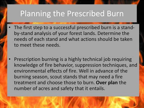 Ppt Prescribed Burns Powerpoint Presentation Free Download Id 2599550