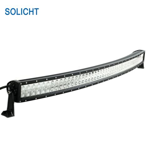 SOLICHT 50 Inch Barra Led Curva 288W 96X3W Curved LED Light Bar Off