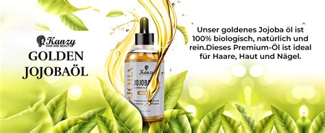 Kanzy Jojoba L Bio Kaltgepresst Rein Gold Ml F R Haut Haare