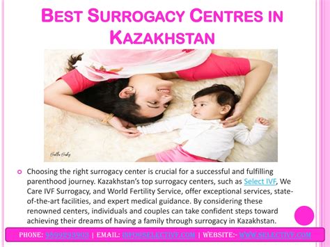 Ppt Best Surrogacy Centres In Kazakhstan Powerpoint Presentation